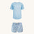 UV Zwem Set - Zwembroek Palma en T-Shirt Clearwater blue