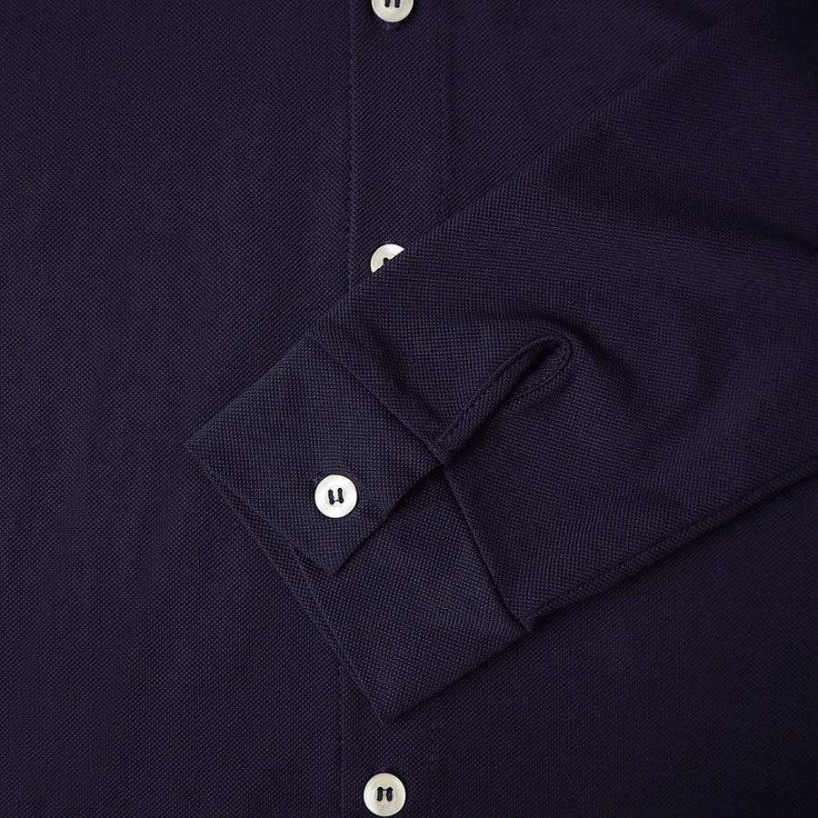 UV Button Shirt (UPF 50+) - Navy Blue