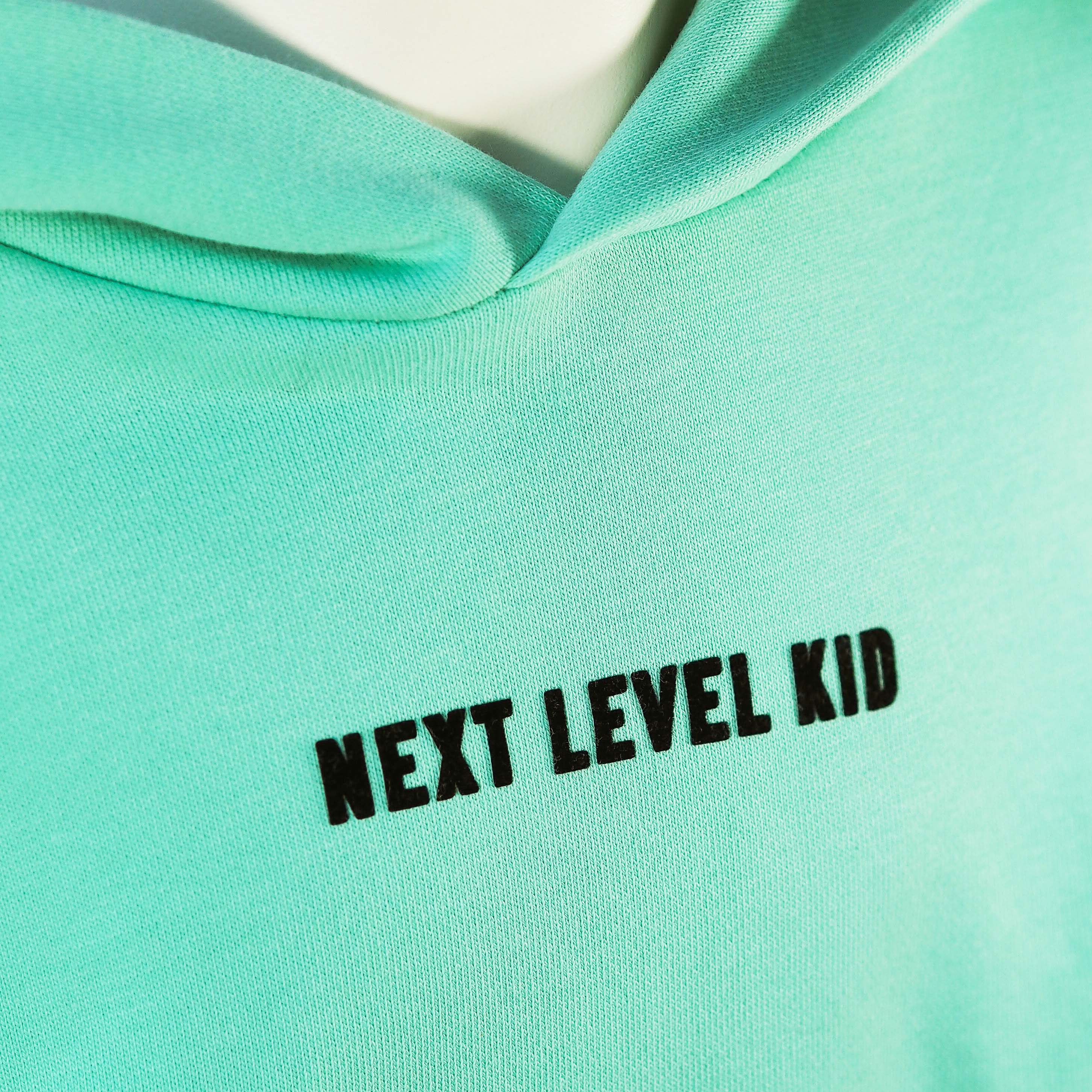 Next Level Kid Hoodie Neo Mint